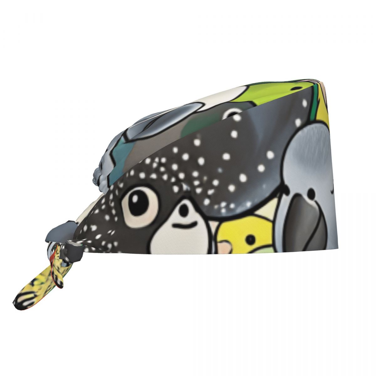 Poster Men Fashion - Scrub Caps Parrot Party Poster Verpleegstershoeden