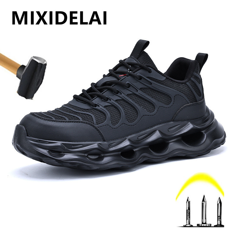 Mens Fashion Trainers - Mode Sneakers Veiligheidsschoenen Heren Lichtgewicht comfortbeschermingsschoenen