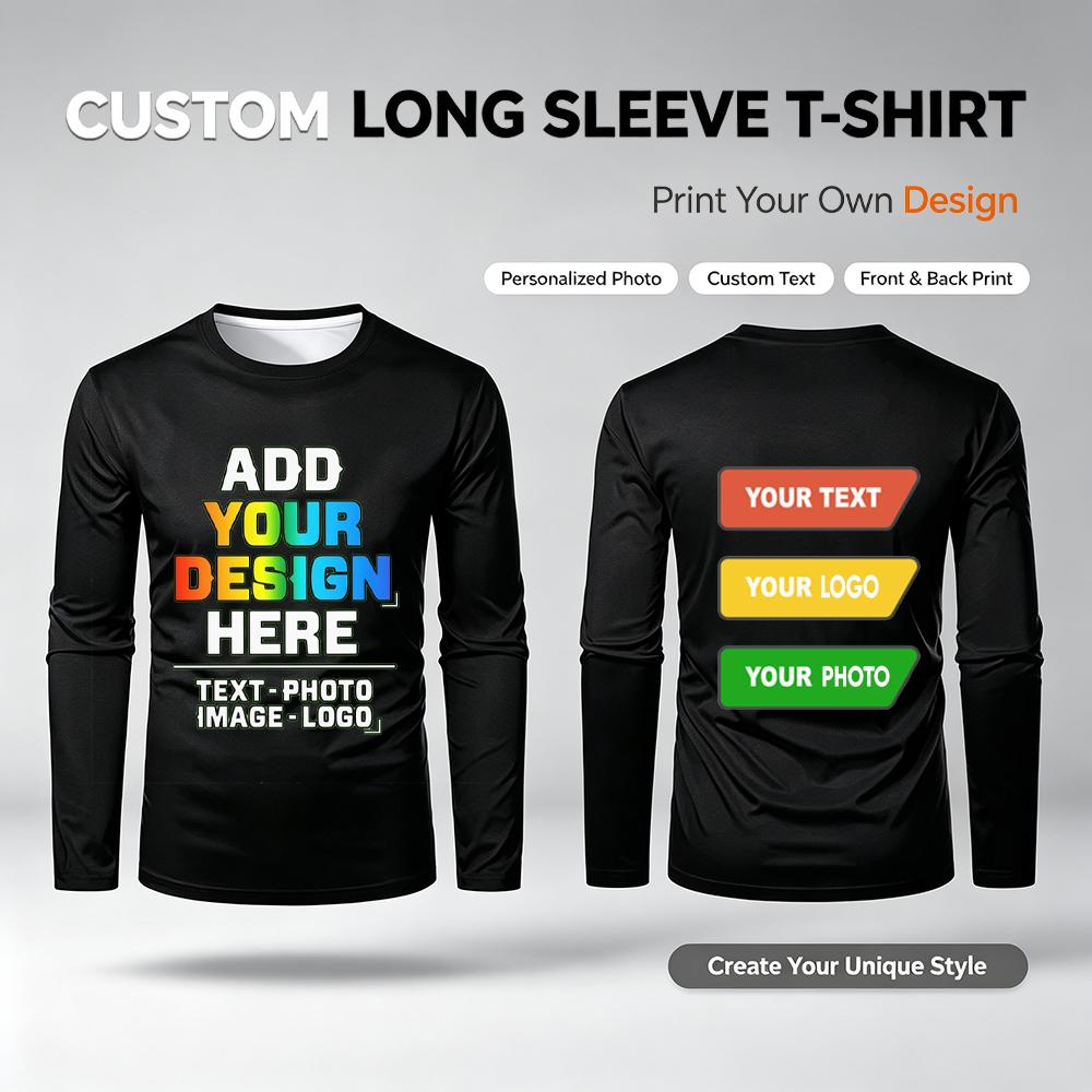 Men'S Fashion T Shirts - DIY gepersonaliseerd T-shirt met logo en