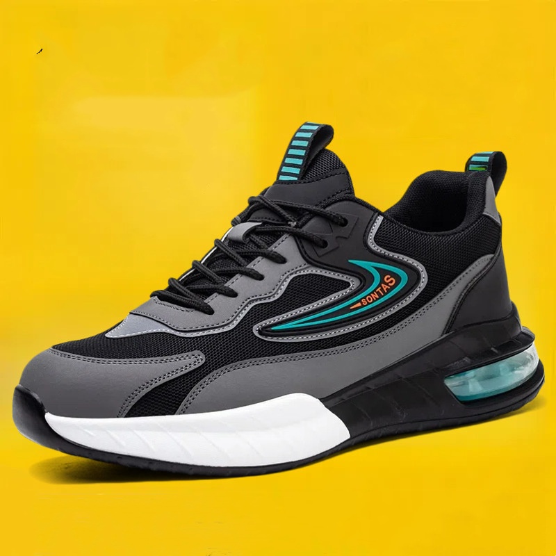 Mens Fashion Trainers - herenmode stalen neus werkveiligheidsschoenen merk designer