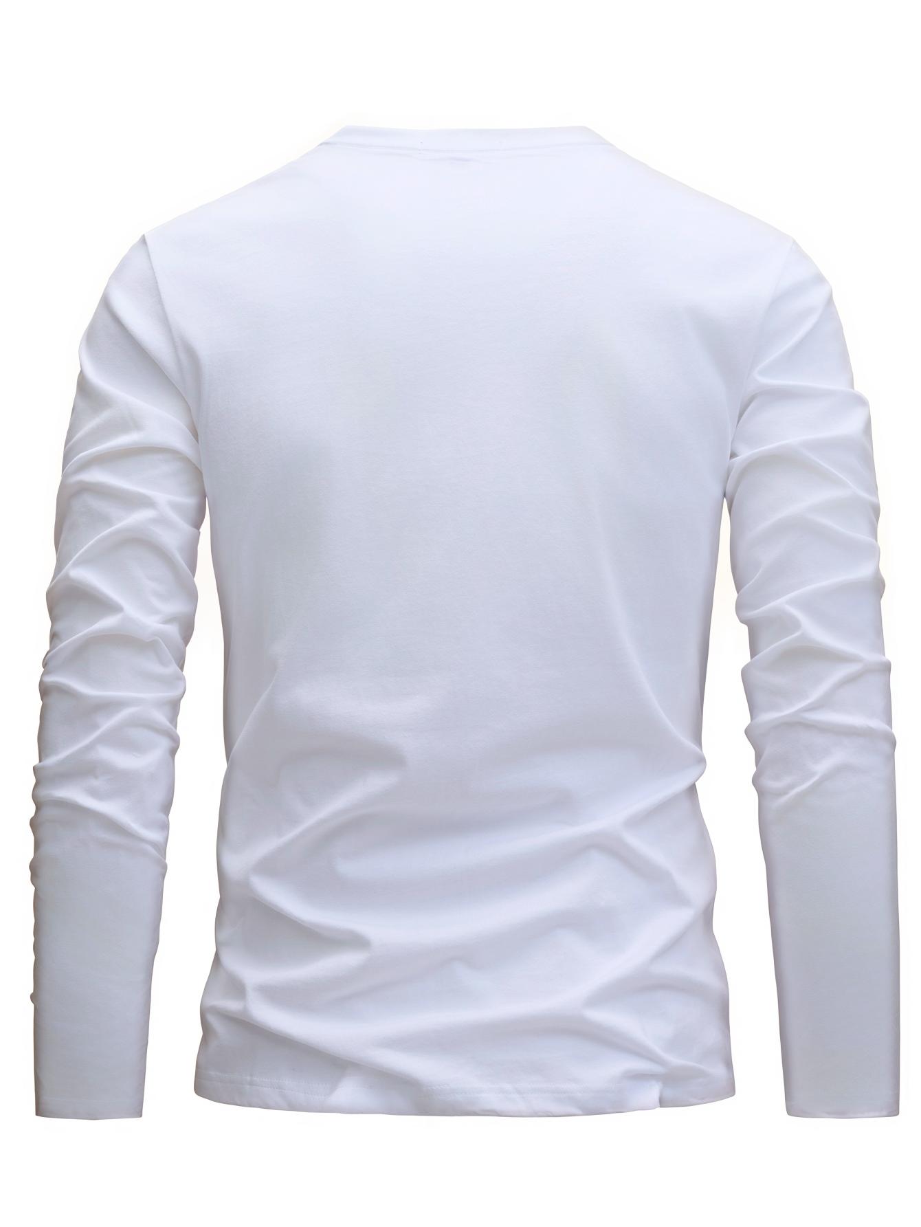 Heren T-shirt met lange mouwen - Men'S Fashion T Shirts recensie en prijs