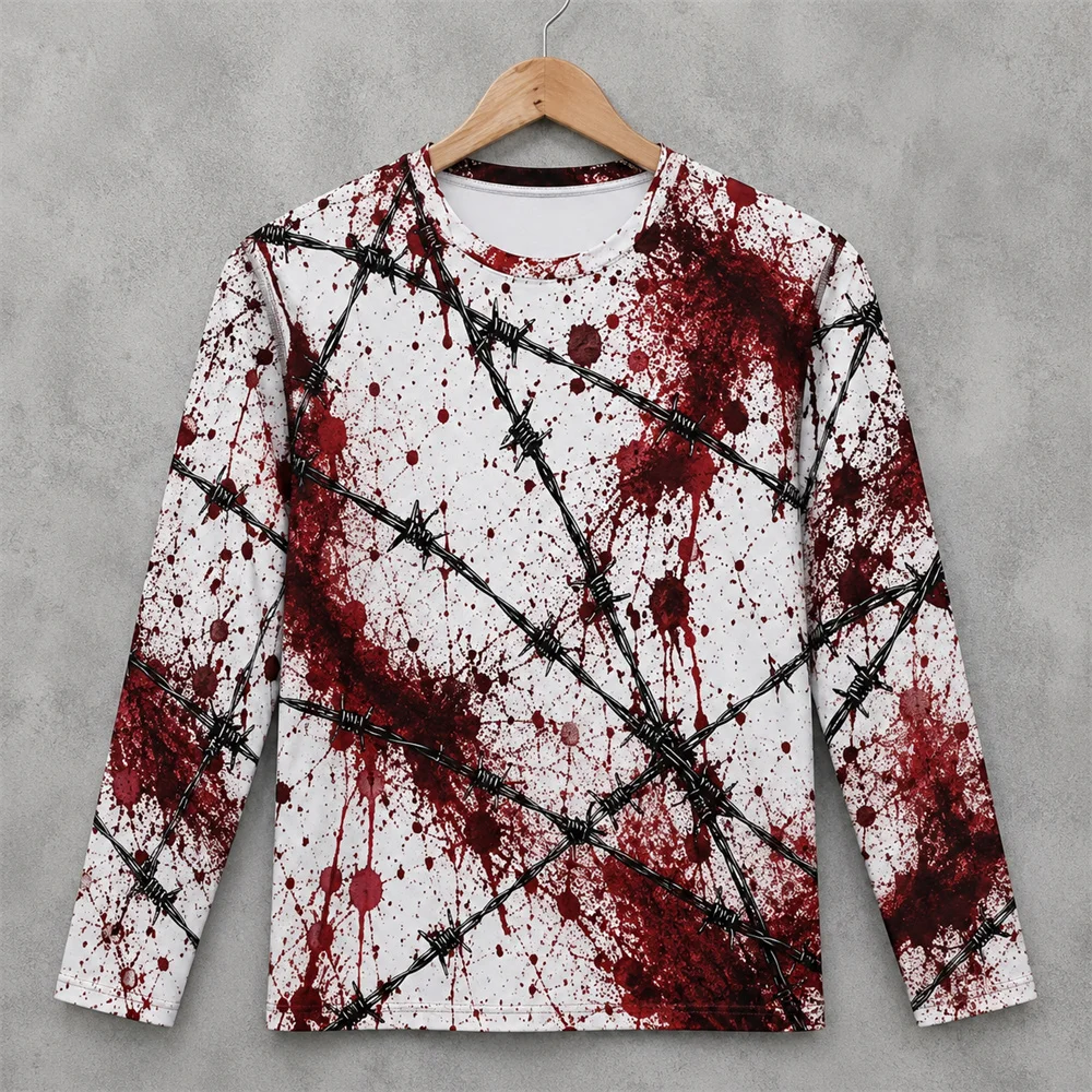 3D-print Halloween T-shirt met - Men'S Fashion T Shirts recensie en prijs