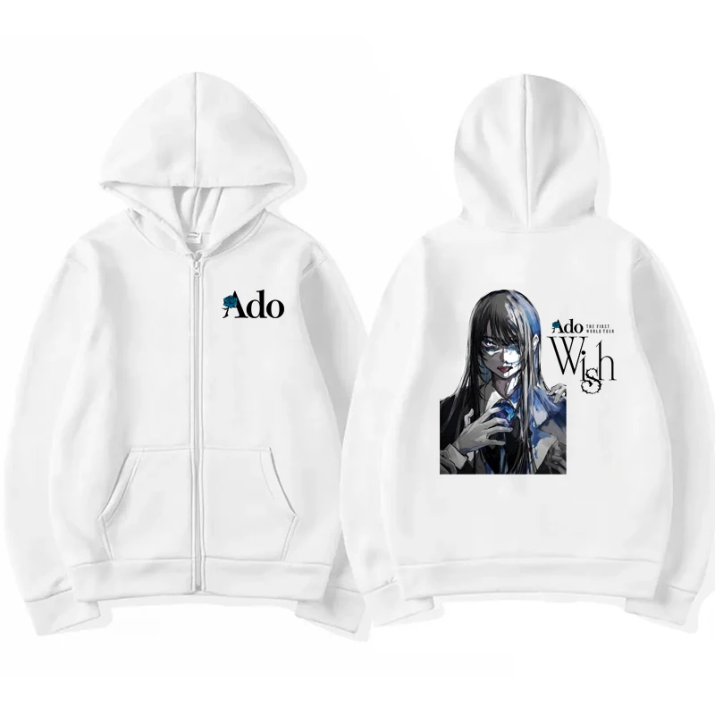2026 Ado Grafisch Gedrukt Rits - Mens Fashion Zip Up Hoodies recensie en prijs