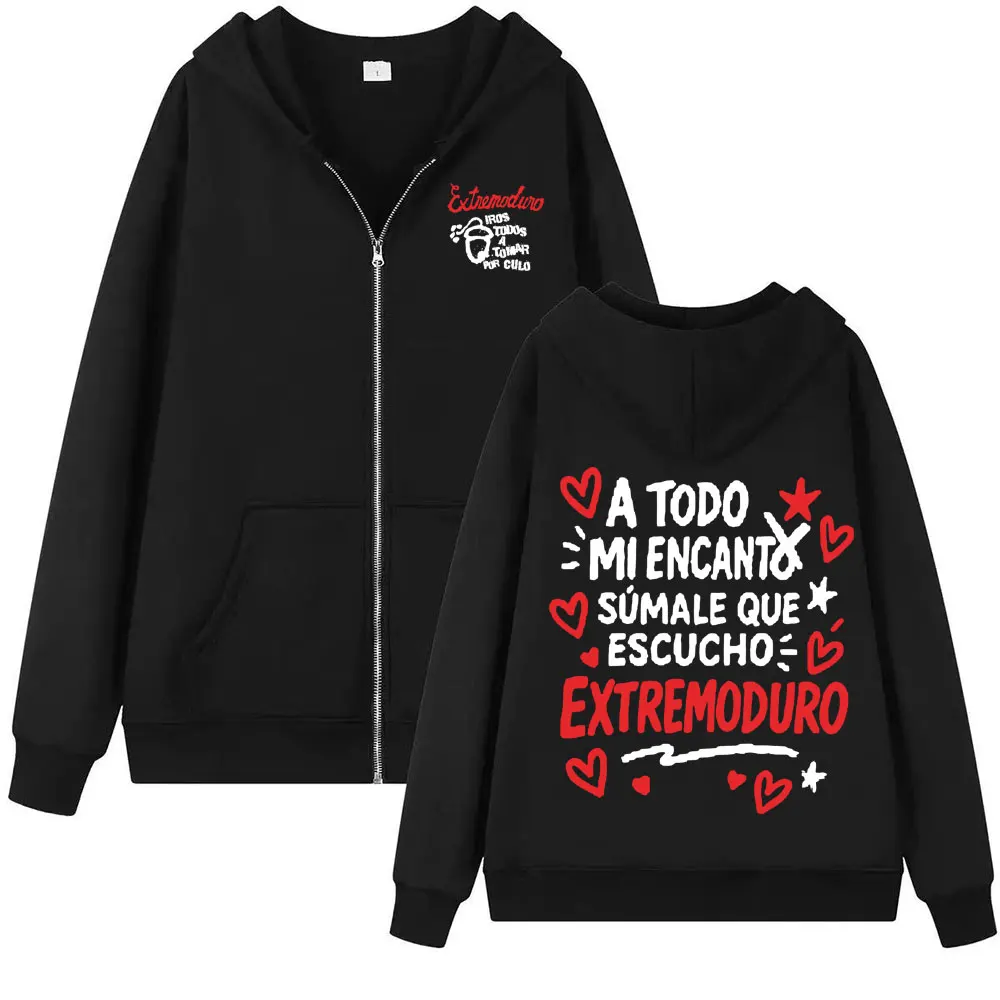 Rockband Extremoduro Album Zip - Mens Fashion Zip Up Hoodies recensie en prijs