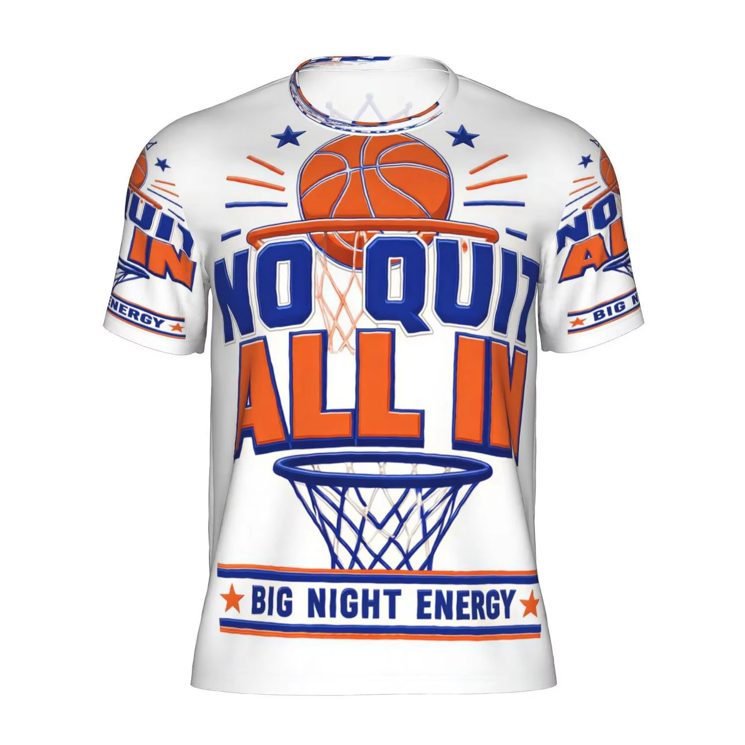 New York Basketball Print Kort - Men'S Fashion New York recensie en prijs
