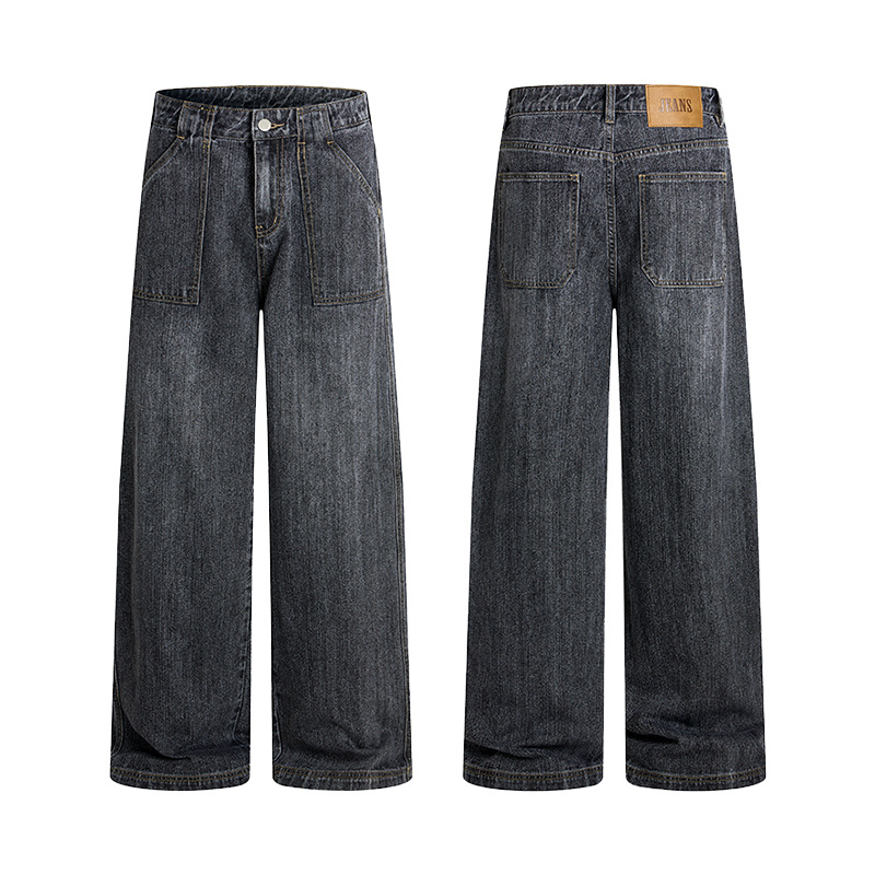 Vintage nieuwe mode heren loss - Men'S Fashion Grey Jeans recensie en prijs